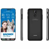 Brondi Amico Smartphone S+B Nero 14,5 cm (5.7") SIM doble Android 12 Go edition 4G
