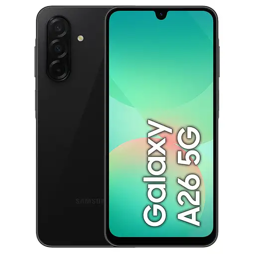 Smartphone Samsung Galaxy A26 5G(6.7'')128GB/6GB RAM negro SAMSUNG Smartphone Samsung Galaxy A26 5G(6.7'')128GB/6GB RAM negro SAMSUNG