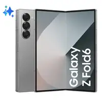 Smartphone Samsung Galaxy Z Fold6  (7.6'')  5G  512GB/12GB RAM plateado SAMSUNG