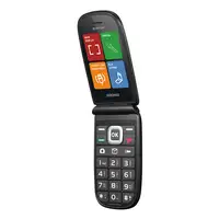 Brondi Raptor 7,11 cm (2.8") 106 g Negro, Metálico Teléfono para personas mayores