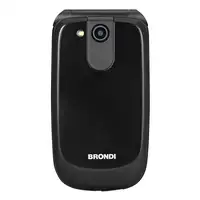 Brondi Raptor 7,11 cm (2.8") 106 g Negro, Metálico Teléfono para personas mayores
