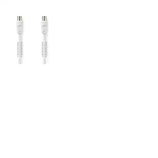 Nedis CSGL40020WT30 cable coaxial 3 m IEC Blanco