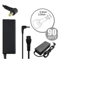 Nilox NLX90W-TA14 adaptador e inversor de corriente Interior 90 W Negro