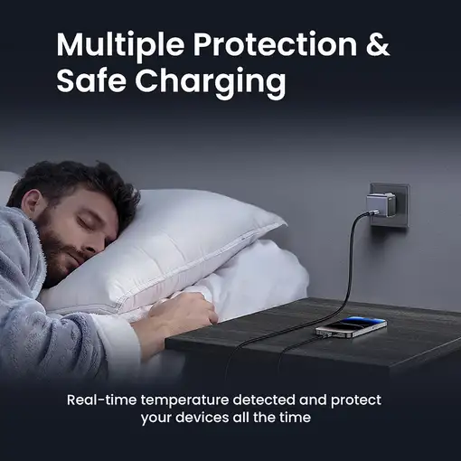 Ugreen Nexode S 30W USB-C GaN Fast Charger EU gray Teléfono móvil, Batería portáti