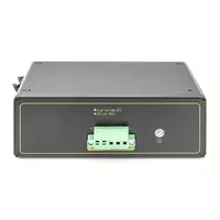 Digitus Conmutador PoE de red Gigabit Ethernet de 4 puertos, industrial, no gestio