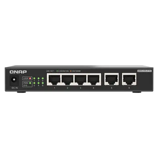 QNAP QSW-2104-2T-R2 switch No administrado 10G Ethernet (100/1000/10000) Escritori