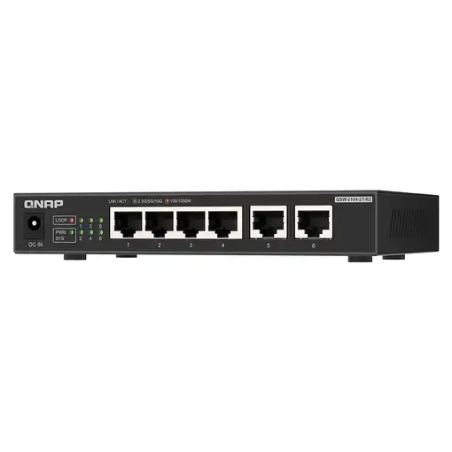 QNAP QSW-2104-2T-R2 switch No administrado 10G Ethernet (100/1000/10000) Escritori