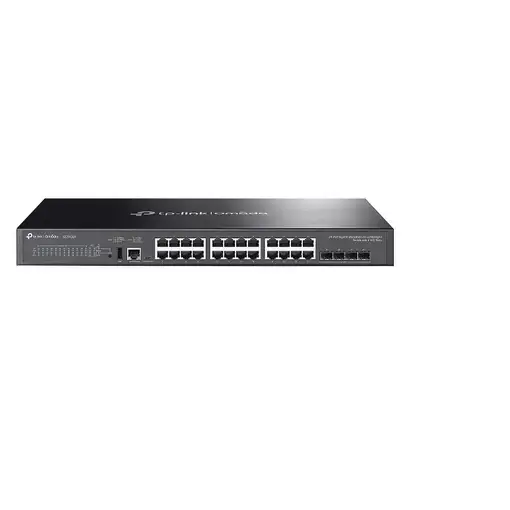 TP-Link Omada SG5428X switch Gestionado L3 Gigabit Ethernet (10/100/1000) Negro TP-Link Omada SG5428X switch Gestionado L3 Gigabit Ethernet (10/100/1000) Negro