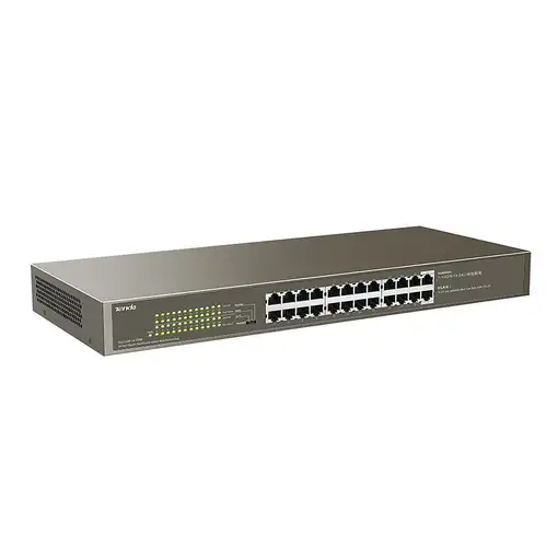 Tenda TEG1124P-24-250W switch No administrado Gigabit Ethernet (10/100/1000) Energ