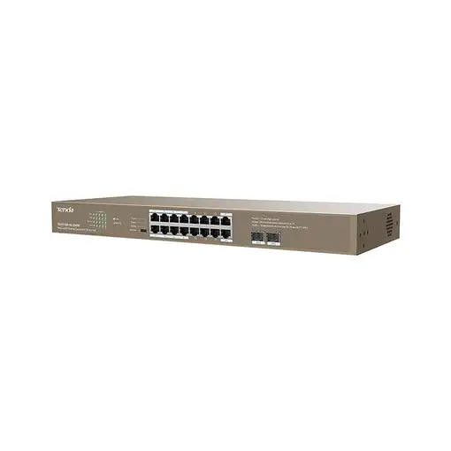 Tenda TEG1118P-16-250W switch No administrado Gigabit Ethernet (10/100/1000) Energ