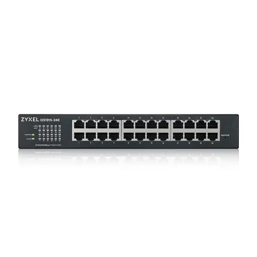 Zyxel GS1915-24E Gestionado L2 Gigabit Ethernet (10/100/1000) 1U Negro