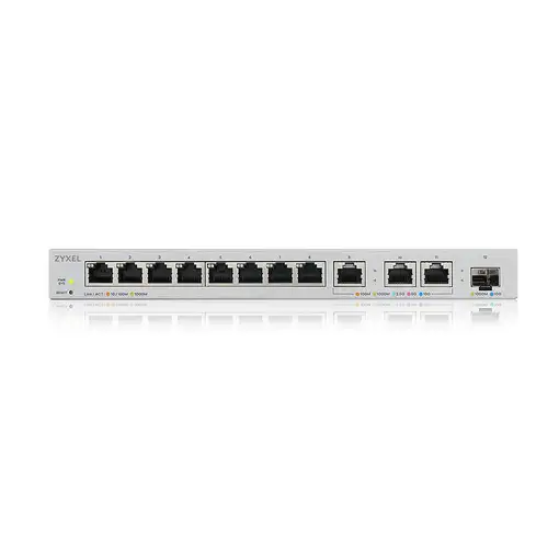 Zyxel XGS1250-12 Gestionado 10G Ethernet (100/1000/10000) Gris