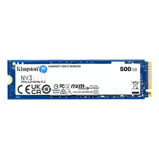Kingston Technology 500G NV3 M.2 2280 NVMe SSD