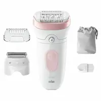 Braun Silk-épil 7 7-030 40 pinzas Rosa, Blanco Braun Silk-épil 7 7-030 40 pinzas Rosa, Blanco