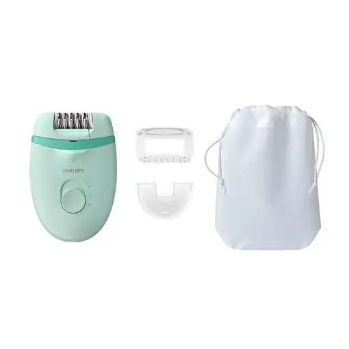 Philips Satinelle Essential Depiladora con cable compacta con luz Opti-Light Philips Satinelle Essential Depiladora con cable compacta con luz Opti-Light