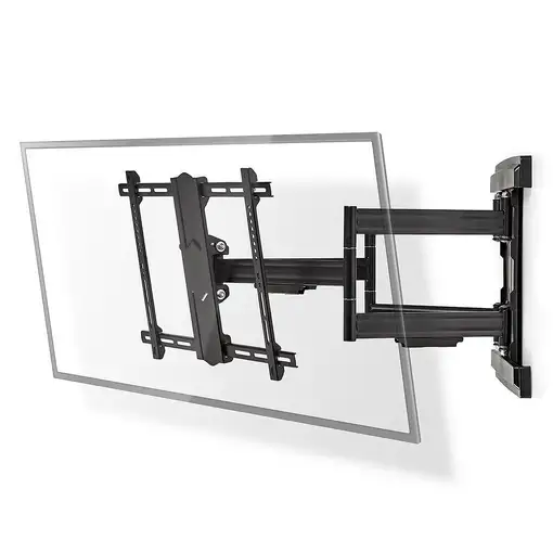 Nedis TVWM6551BK soporte para monitor 2,03 m (80'') Pared Negro Nedis TVWM6551BK soporte para monitor 2,03 m (80'') Pared Negro