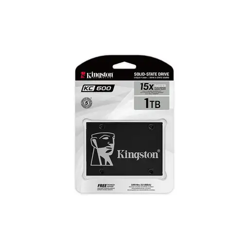 Kingston Technology Disco SSD KC600 SATA3 2,5\ de 1024 G