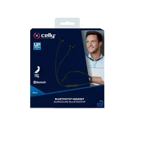 Celly BHAIRBK auricular y casco Auriculares Inalámbrico Dentro de oído Llamadas/Mú