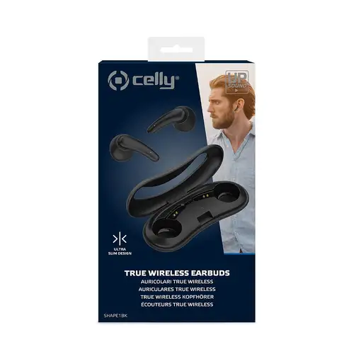 Celly SHAPE1 Auriculares True Wireless Stereo (TWS) Dentro de oído Llamadas/Música