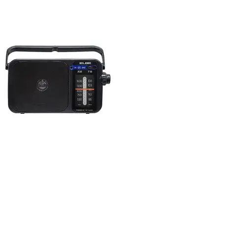 ELBE RF-942 radio Portátil Analógica Negro