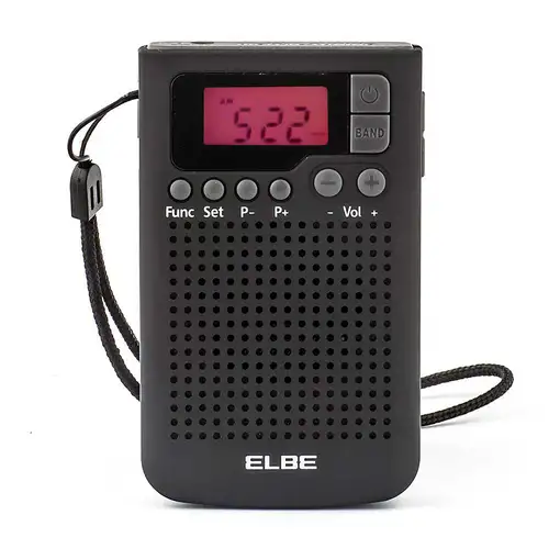 ELBE RF-93 radio Personal Digital Negro