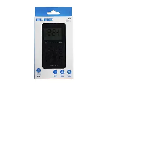 ELBE RF-94 radio Portátil Digital Negro