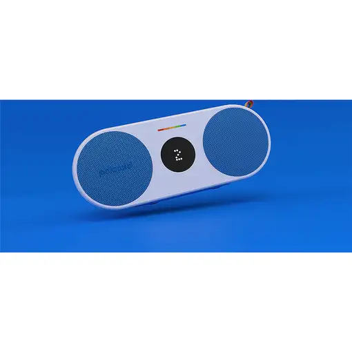Polaroid PLRMUSICP29087BLU altavoz portátil o de fiesta Azul, Blanco