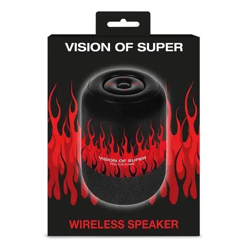 Celly Vision of Super Altavoz monofónico portátil Negro 5 W