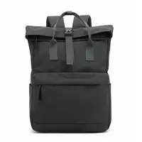 Celly VENTUREPACKBK mochila Mochila de viaje Negro cuero PU, Poliéster