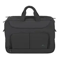 Rivacase 8432 maletines para portátil 39,6 cm (15.6") Maletín Toploader Negro