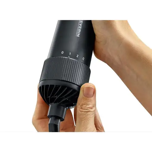 Severin WL 0241 Utensilio de peinado Cepillo de aire caliente Caliente Negro 1000