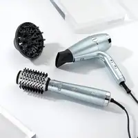 BaByliss Hydro-Fusion Hydro Fusion Air Styler Cepillo de aire caliente Caliente Co