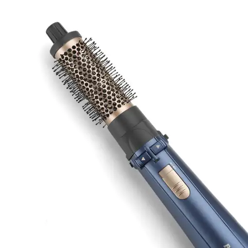 BaByliss AS965E Utensilio de peinado Cepillo de aire caliente Caliente Oro, Verde