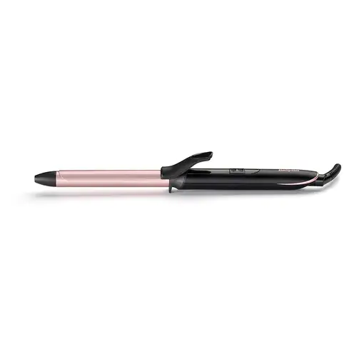 BaByliss 19 mm Curling Tong Rizador de pelo Caliente Negro, Oro rosado 2,5 m