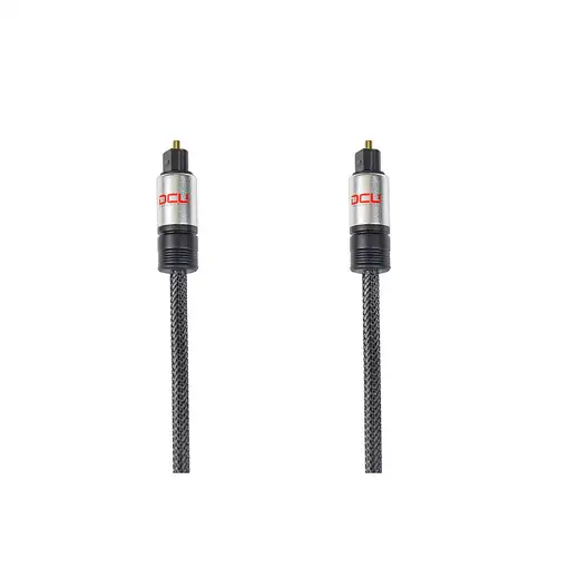 DCU Advance Tecnologic 30751020 cable de audio 1 m Toslink Negro