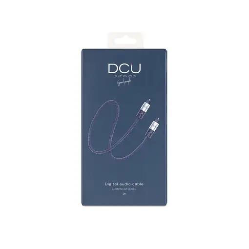 DCU Advance Tecnologic 30751020 cable de audio 1 m Toslink Negro