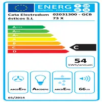 CATA GCB 73 X De techo Gris 372,2 m³/h