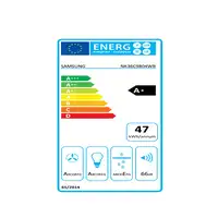 Samsung NK36C9804WB/UR campana De pared Negro 560 m³/h
