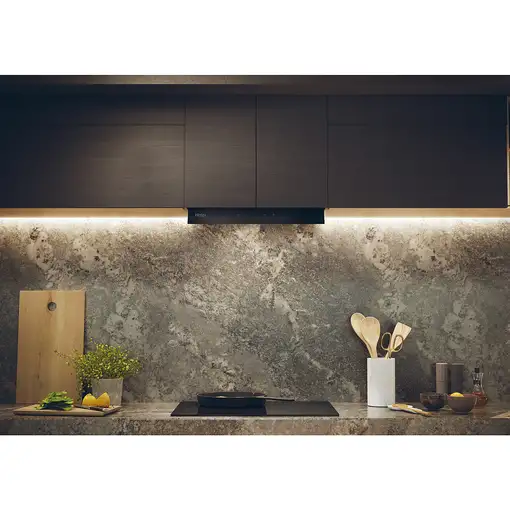 Haier I-Design HAPY6CBS4BG De pared Negro 626 m³/h