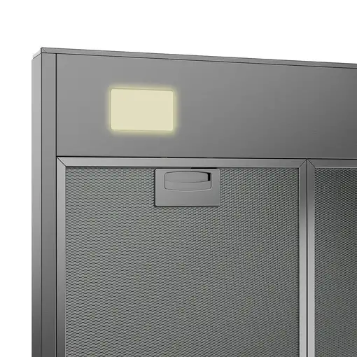 Beko BHCB61622BXH campana De pared Acero inoxidable 613 m³/h