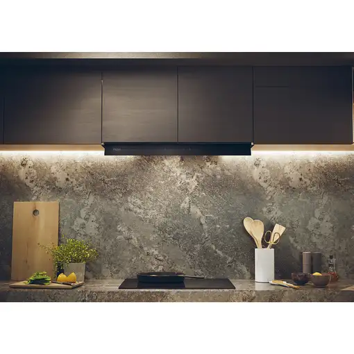 Haier I-Design HAPY9CBS4BG De pared Negro 629 m³/h