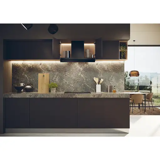 Haier I-Design HAPY9CBS4BG De pared Negro 629 m³/h