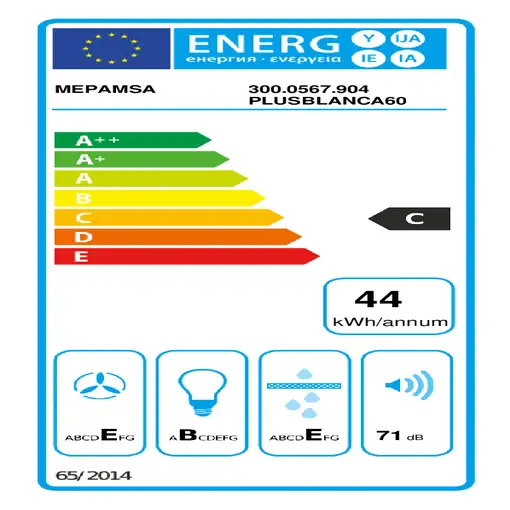Mepamsa Brisa Plus Blanca 60