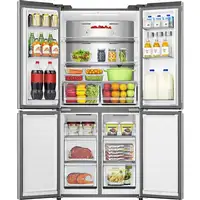 Hisense RQ5P470SAID nevera puerta lado a lado Independiente 483 L D Acero inoxidab