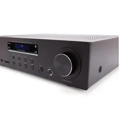 Aiwa AMU-120BTBK amplificador de audio 2.0 canales Hogar Negro