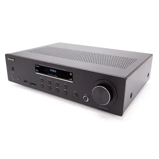 Aiwa AMU-120BTBK amplificador de audio 2.0 canales Hogar Negro