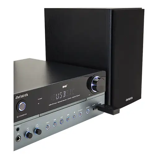 Aiwa MSBTU-700DAB sistema de audio para el hogar Microcadena de música para uso do
