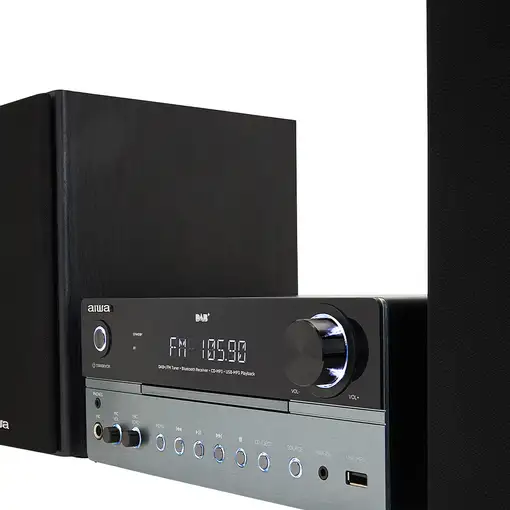 Aiwa MSBTU-700DAB sistema de audio para el hogar Microcadena de música para uso do