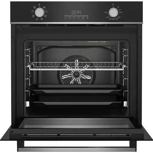 Beko BBIM13300XD horno 72 L Negro, Acero inoxidable