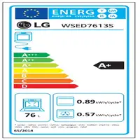 Horno 76 L Wi-Fi Negro WSED7613S.BSTQEUR LG Horno 76 L Wi-Fi Negro WSED7613S.BSTQEUR LG